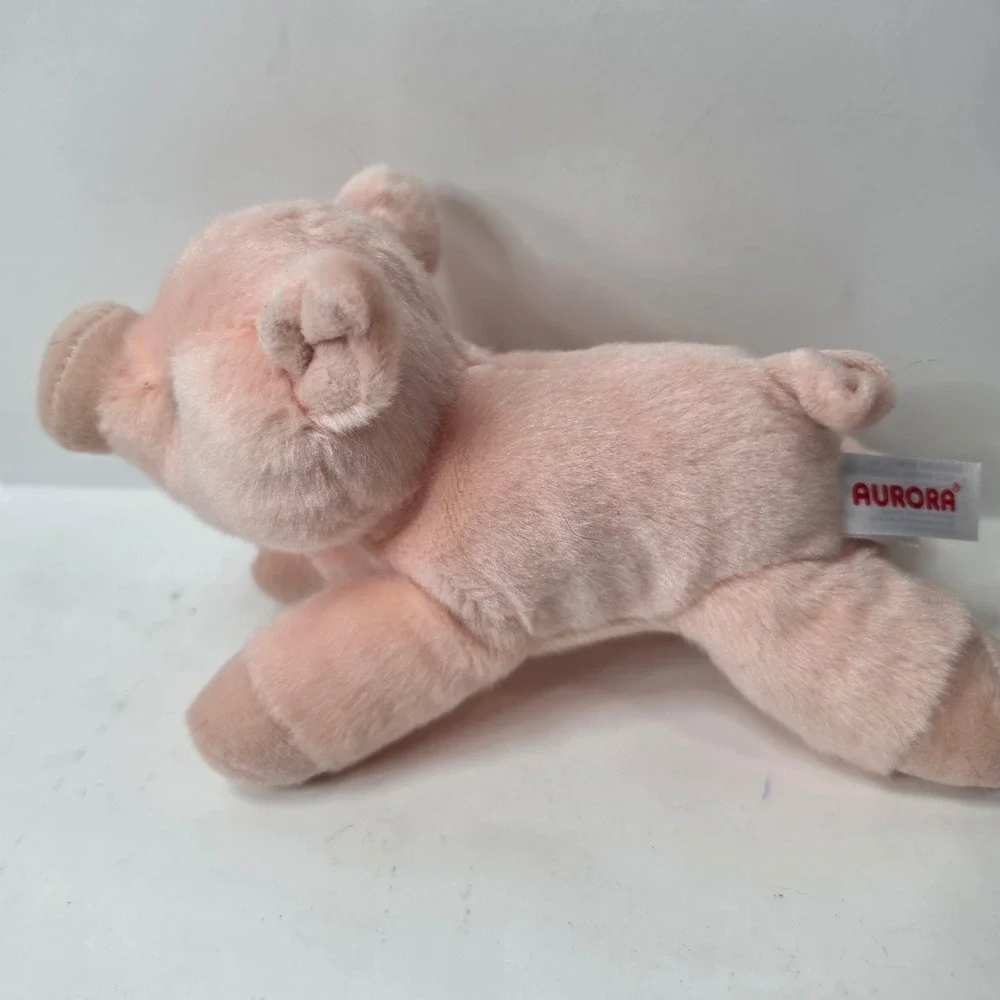 Aurora World Pink Pig Plush Stuffed Animal 8